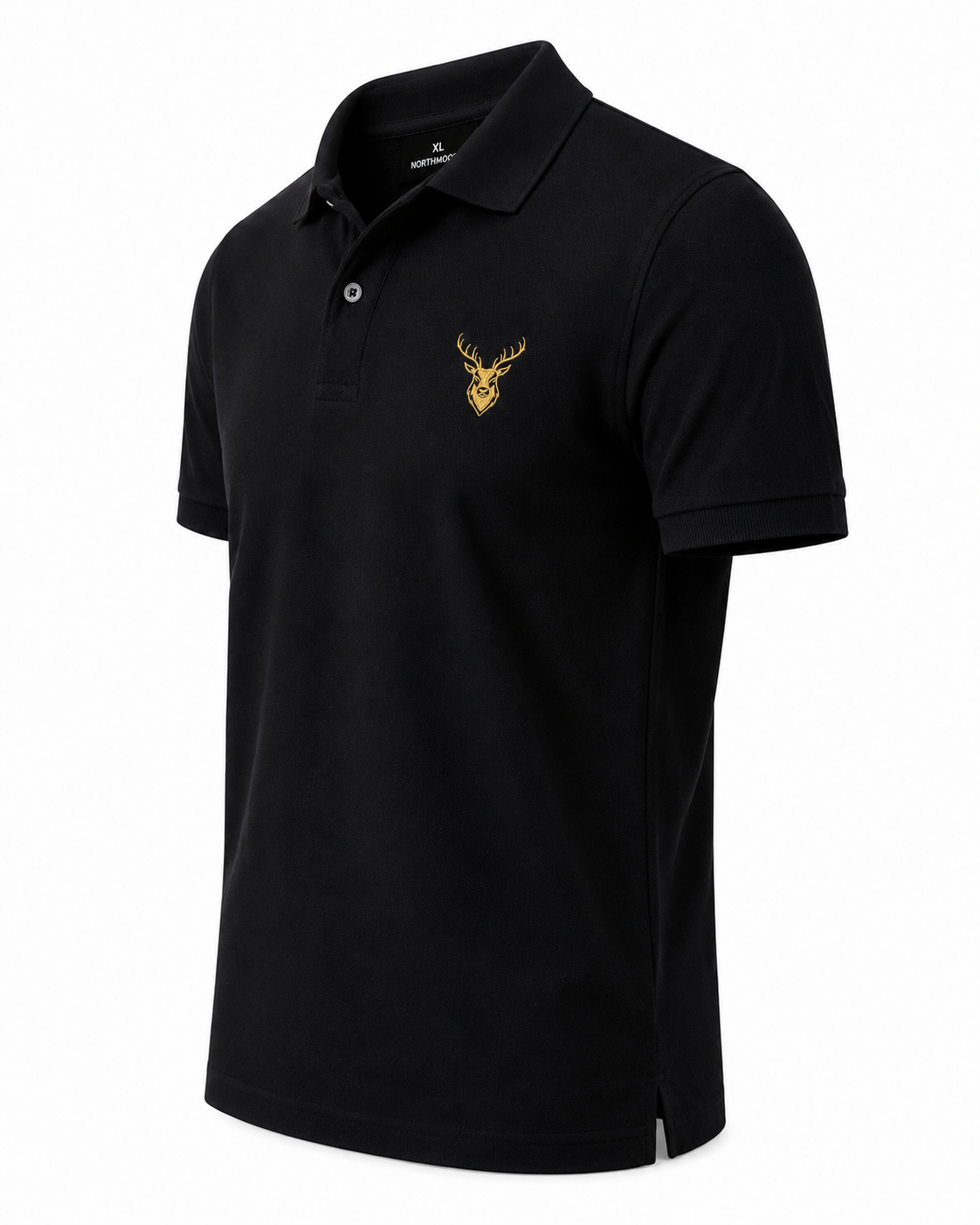 NorthMoose Signature Polo - Onyx Black