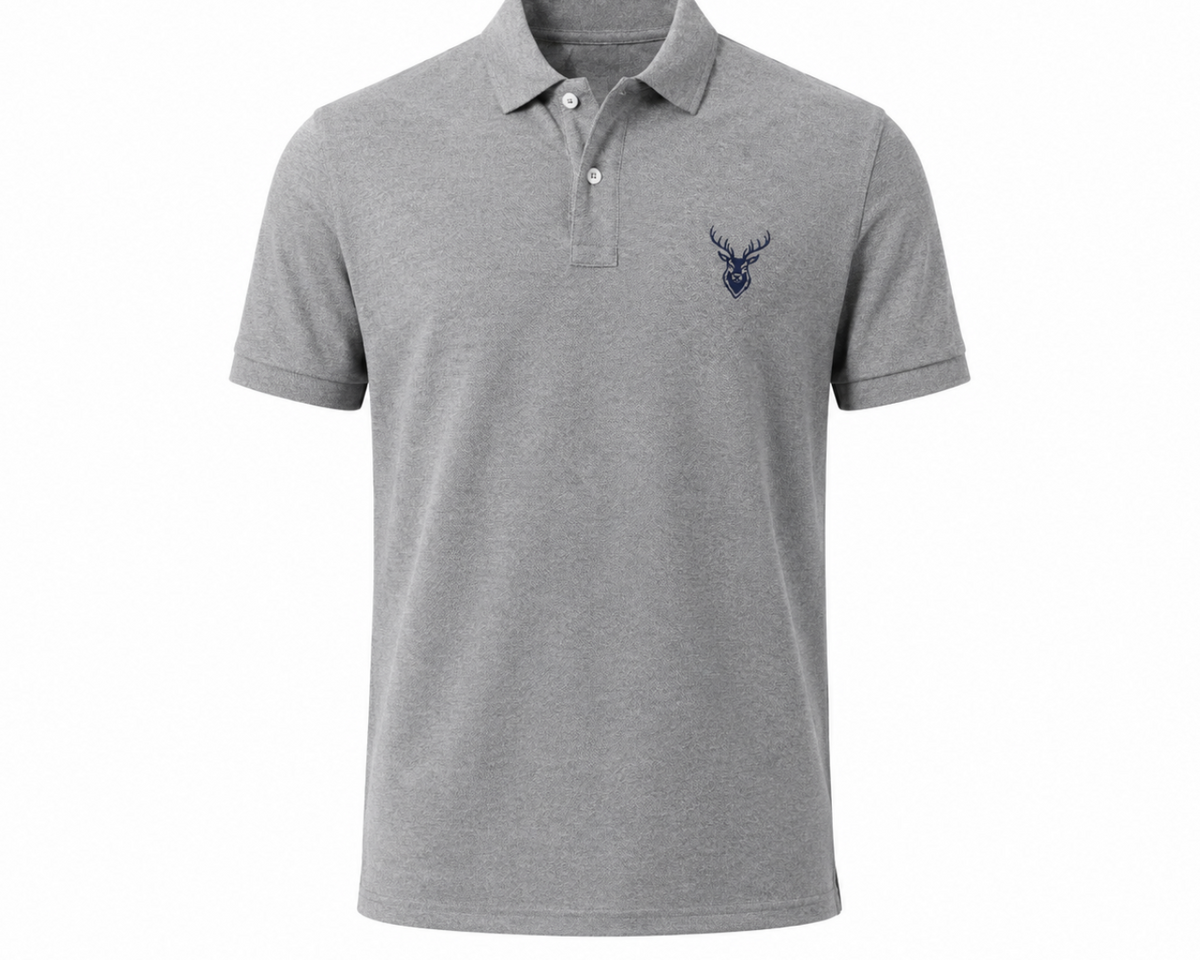 NorthMoose Essential Polo - Arctic Grey
