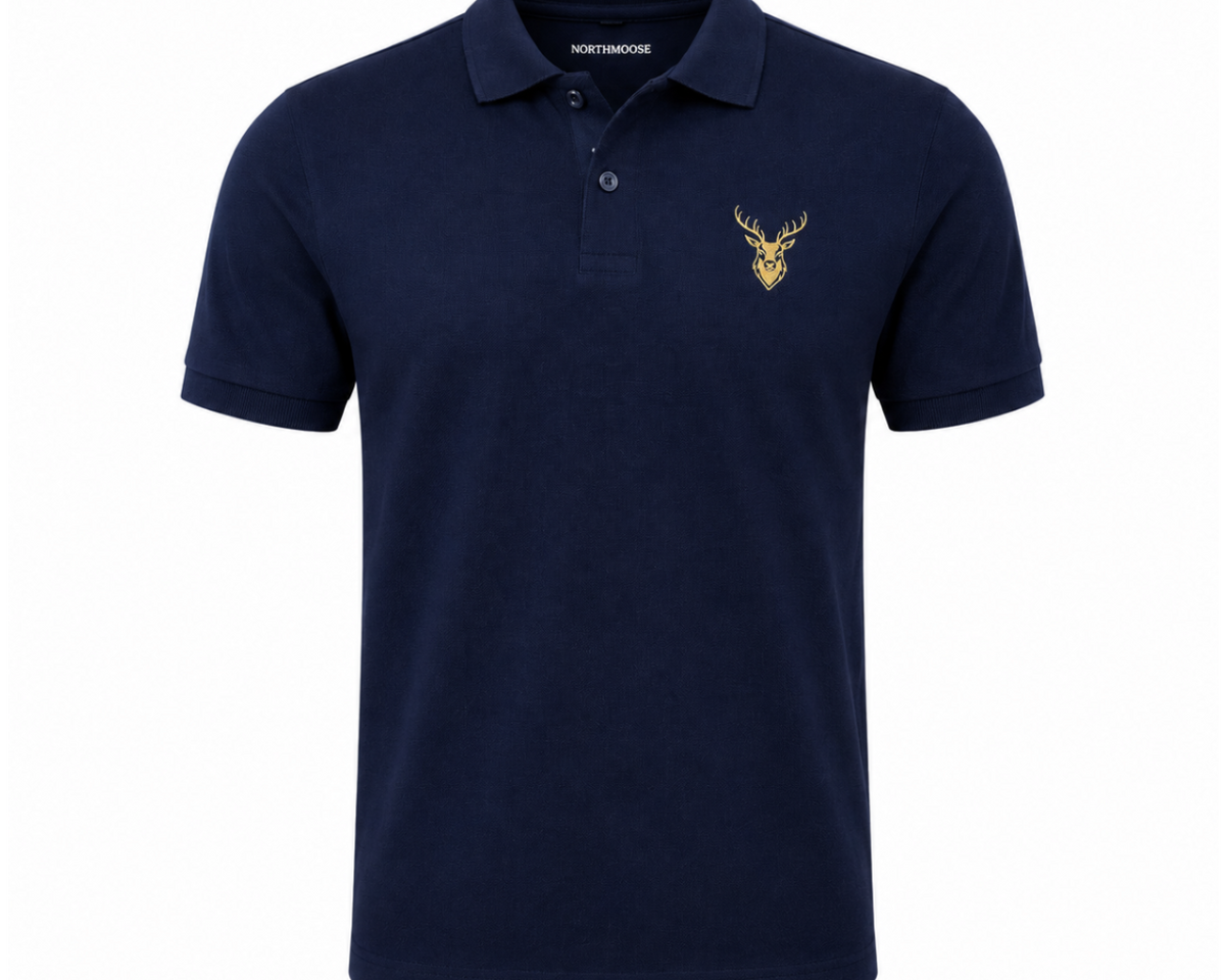NorthMoose Heritage Polo - Midnight Navy