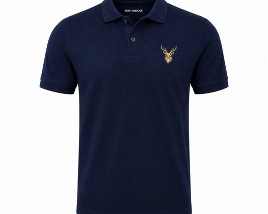 NorthMoose Heritage Polo - Midnight Navy