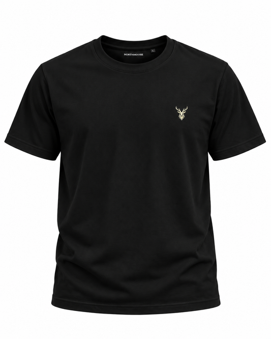 NorthMoose Wild at Heart Essential T-Shirt - Black